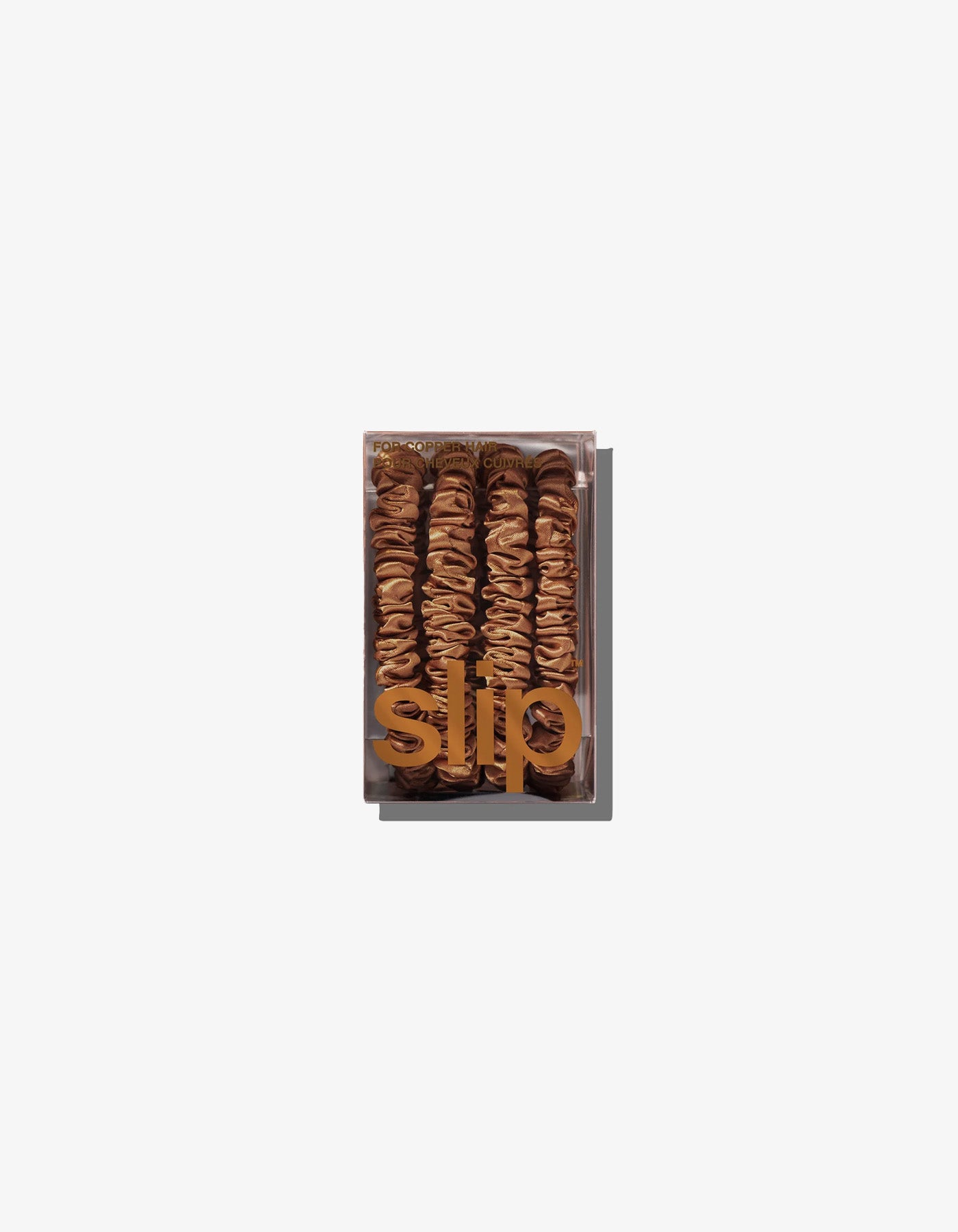Slip Skinny Scrunchies  4 Pack Copper