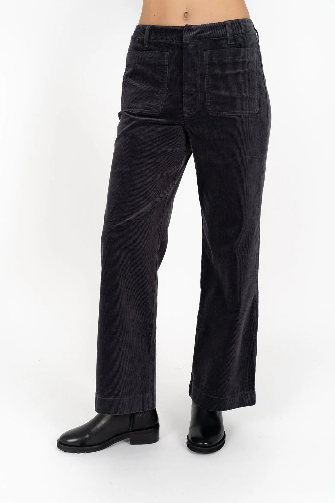 Humidity Suki Cord Pant Midnight