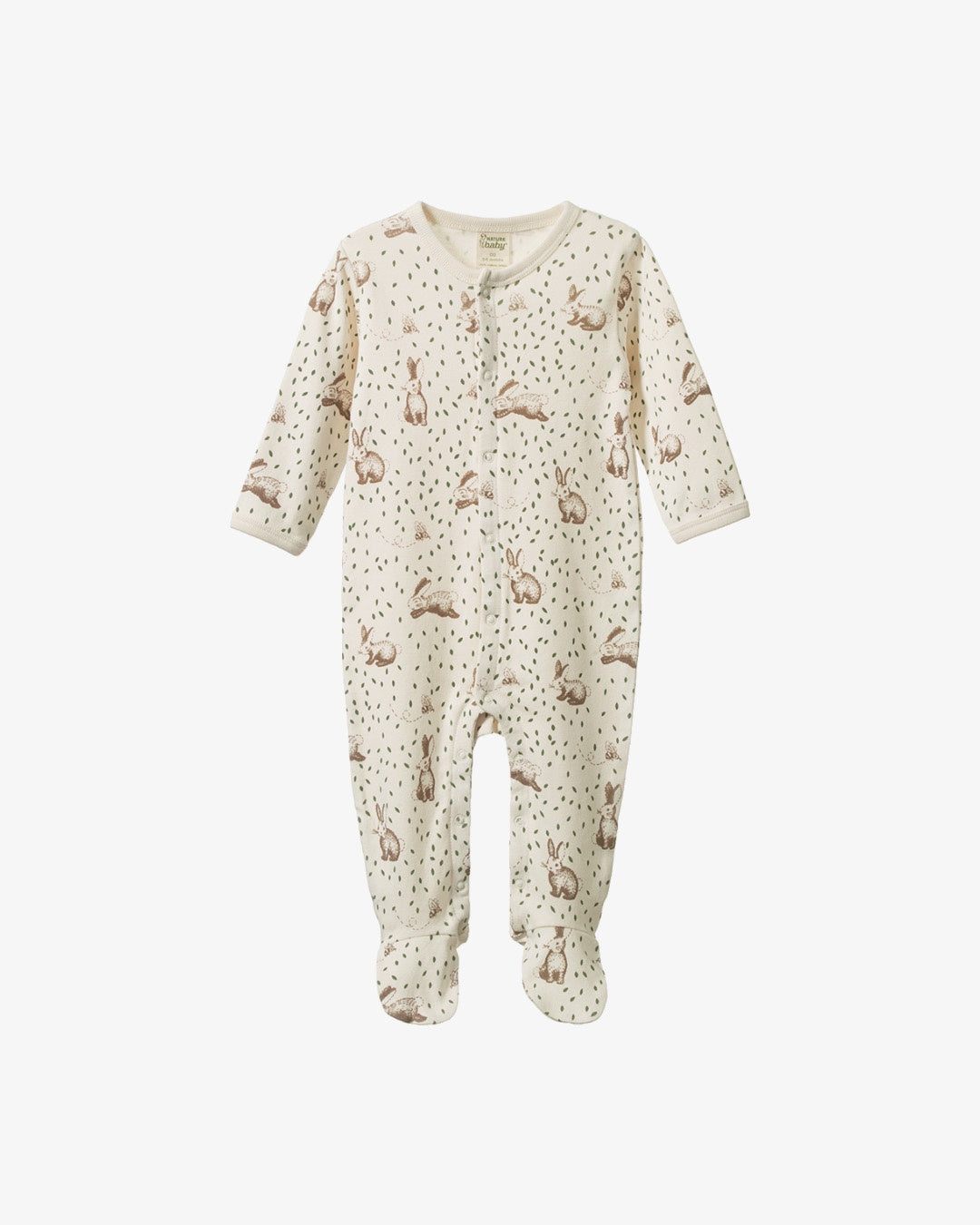 Nature Baby Stretch & Grow Rabbity Print