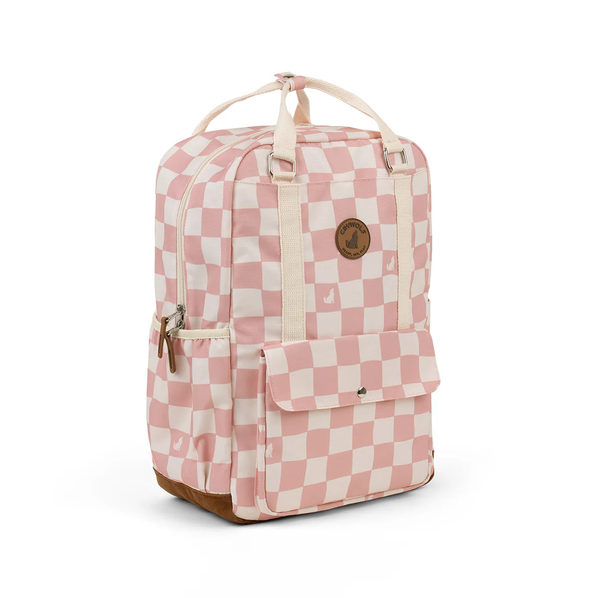 Crywolf Knapsack Pink Checks