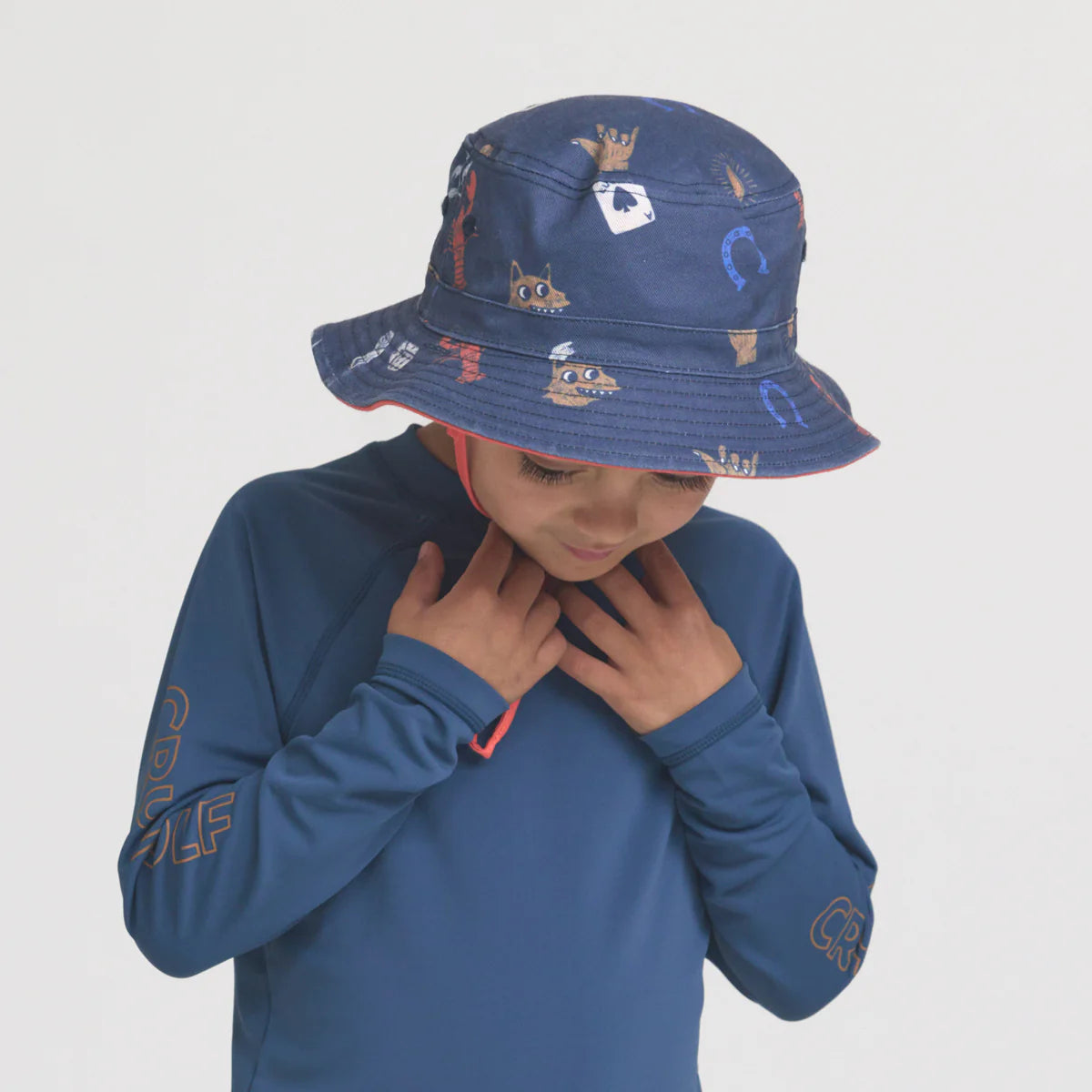 Crywolf Reversible Bucket Hat Lucky Days