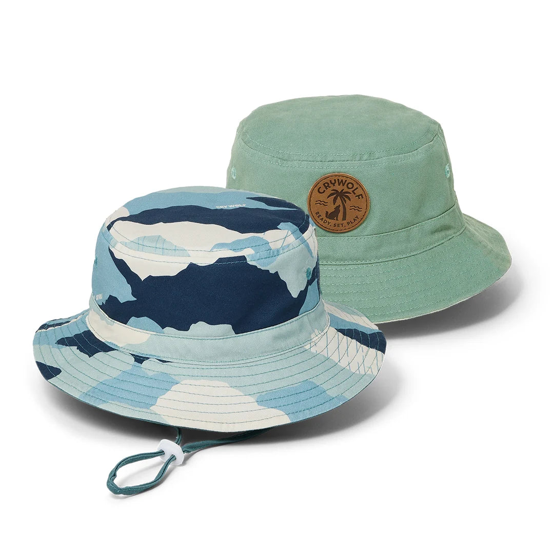 Crywolf Reversible Bucket Hat Mountain Road