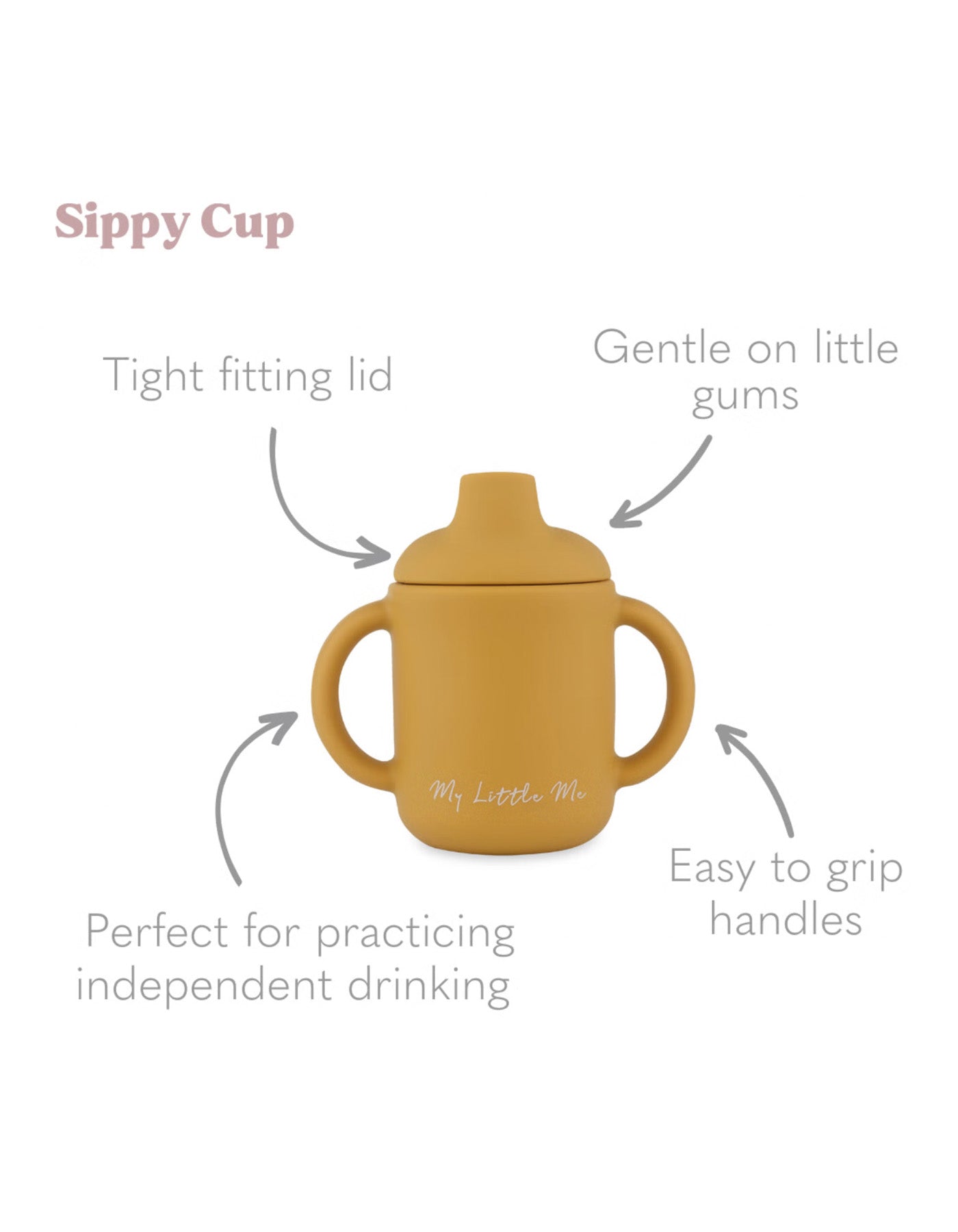 My Little Me Sippy Cup - Mustard