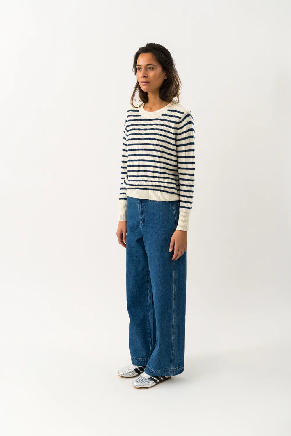 Lollys Laundry Dane Jumper Dark Blue