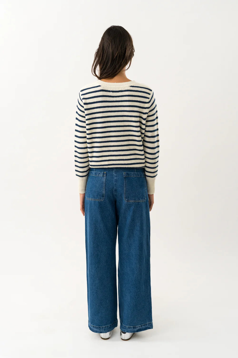 Lollys Laundry Dane Jumper Dark Blue