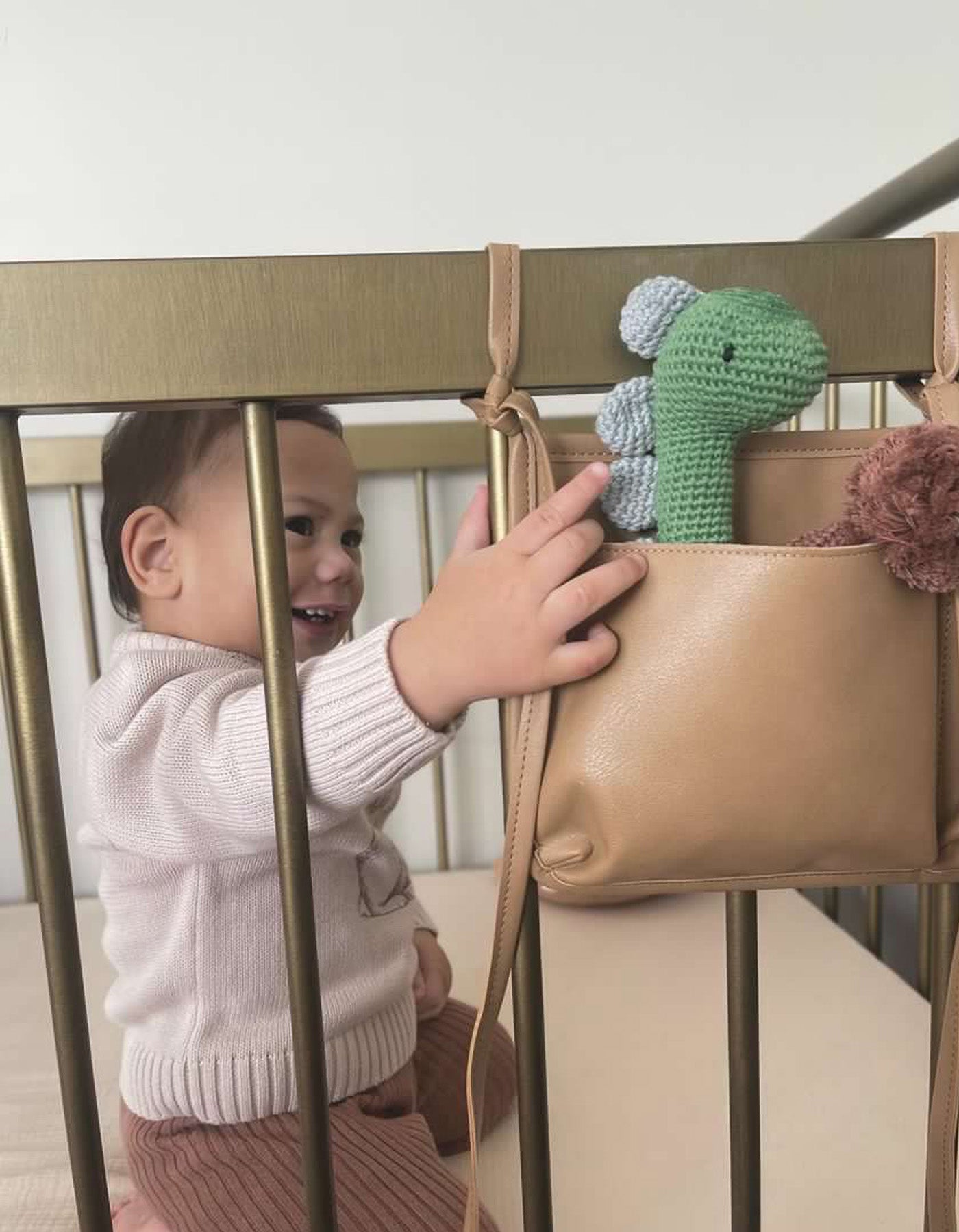 Over The Dandelions Crochet Dinosaur Rattle