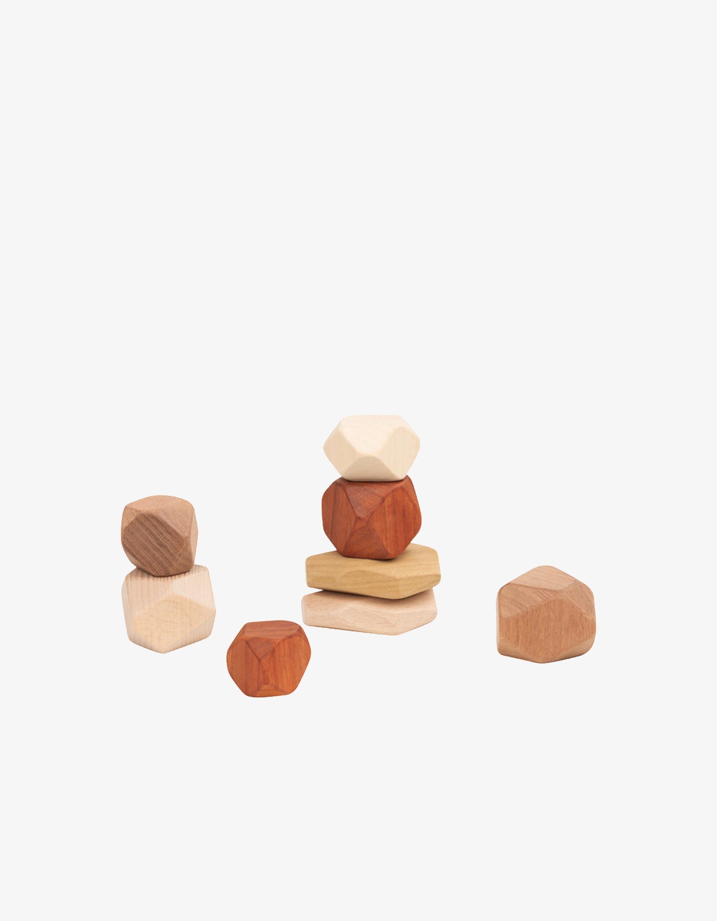 Discoveroo Stacking Stones Exotic Wood
