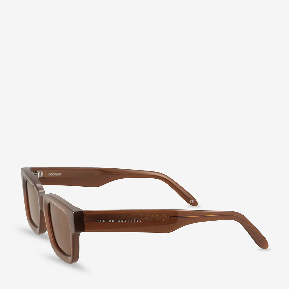 Status Anxiety Disorient Brown Sunglasses