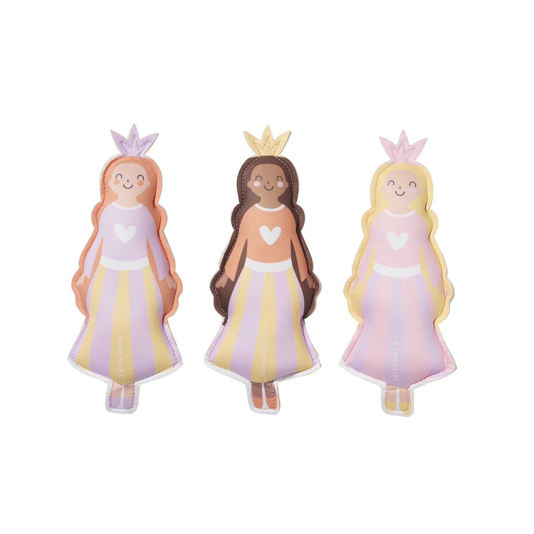 Sunnylife Dive Buddies Princess Swan Multi Set of 3