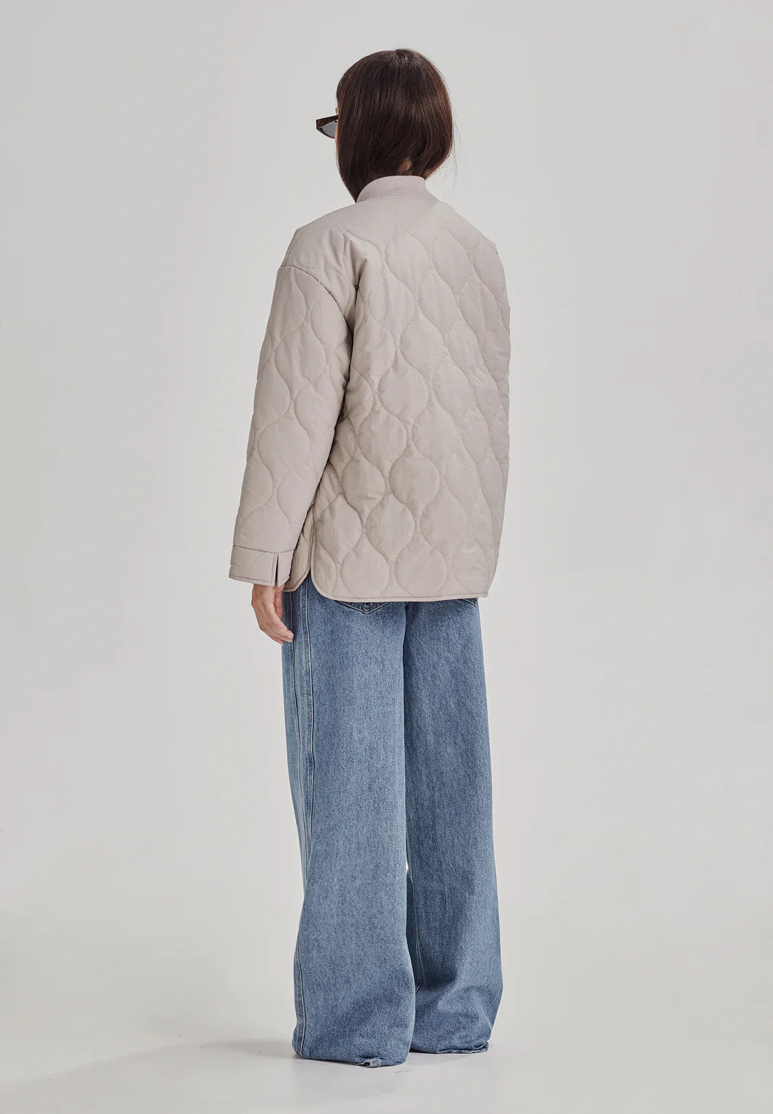 Commoners Quilted Jacket Dove