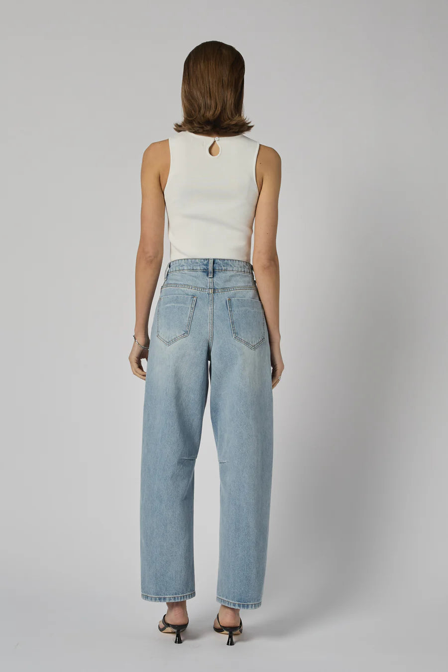 Dricoper Zella Barrel Sunbleach Jeans