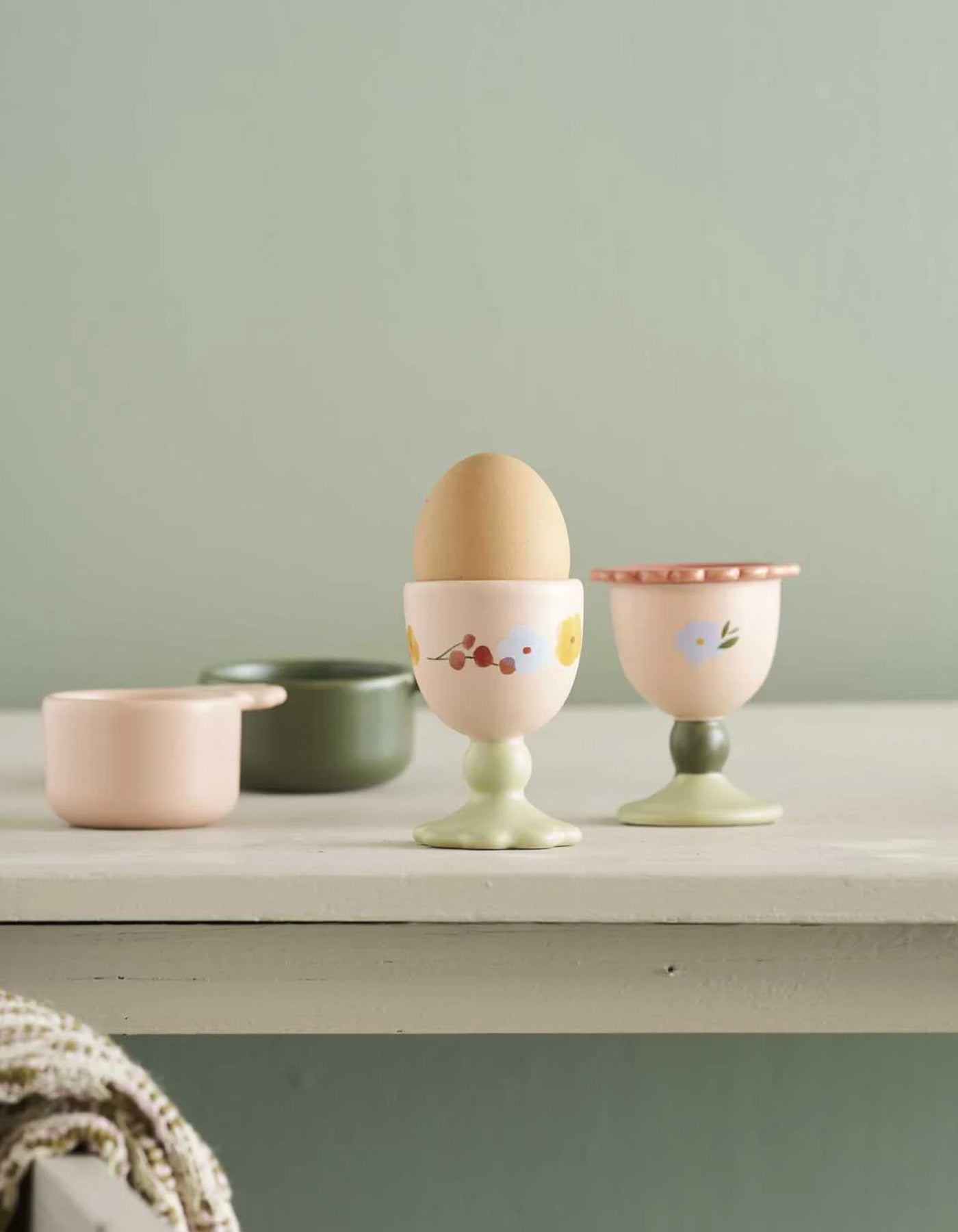 Robert Gordon Egg Cups Set of 2 Flower Market