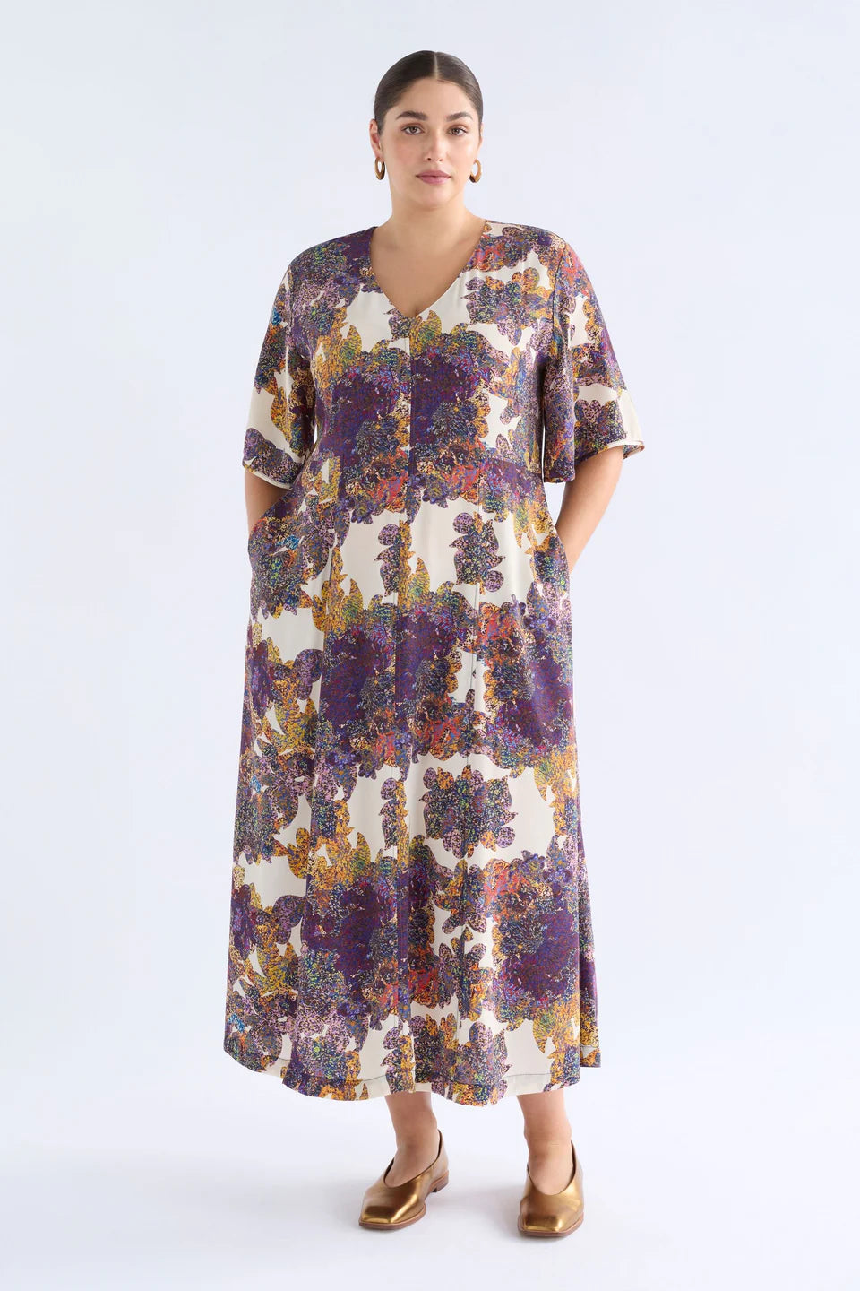 Elk Aube Dress Lantis Print