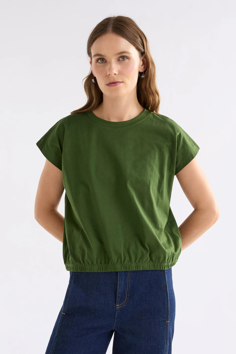 Elk Kruis Tee Olive
