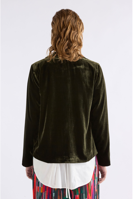 Elk Suuri Double Breasted Blazer Deep Olive