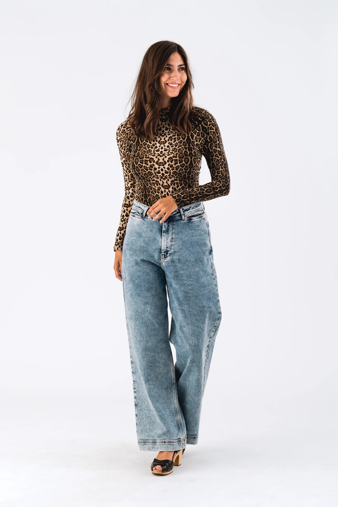 Lollys Laundry Ellen Top Leo Leopard
