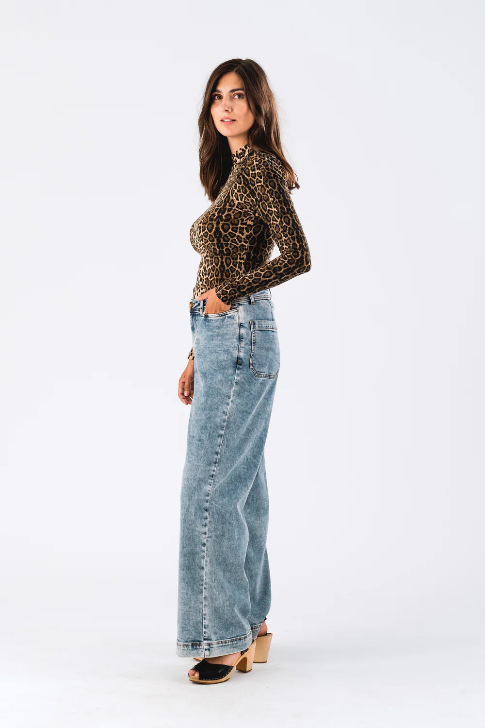 Lollys Laundry Ellen Top Leo Leopard