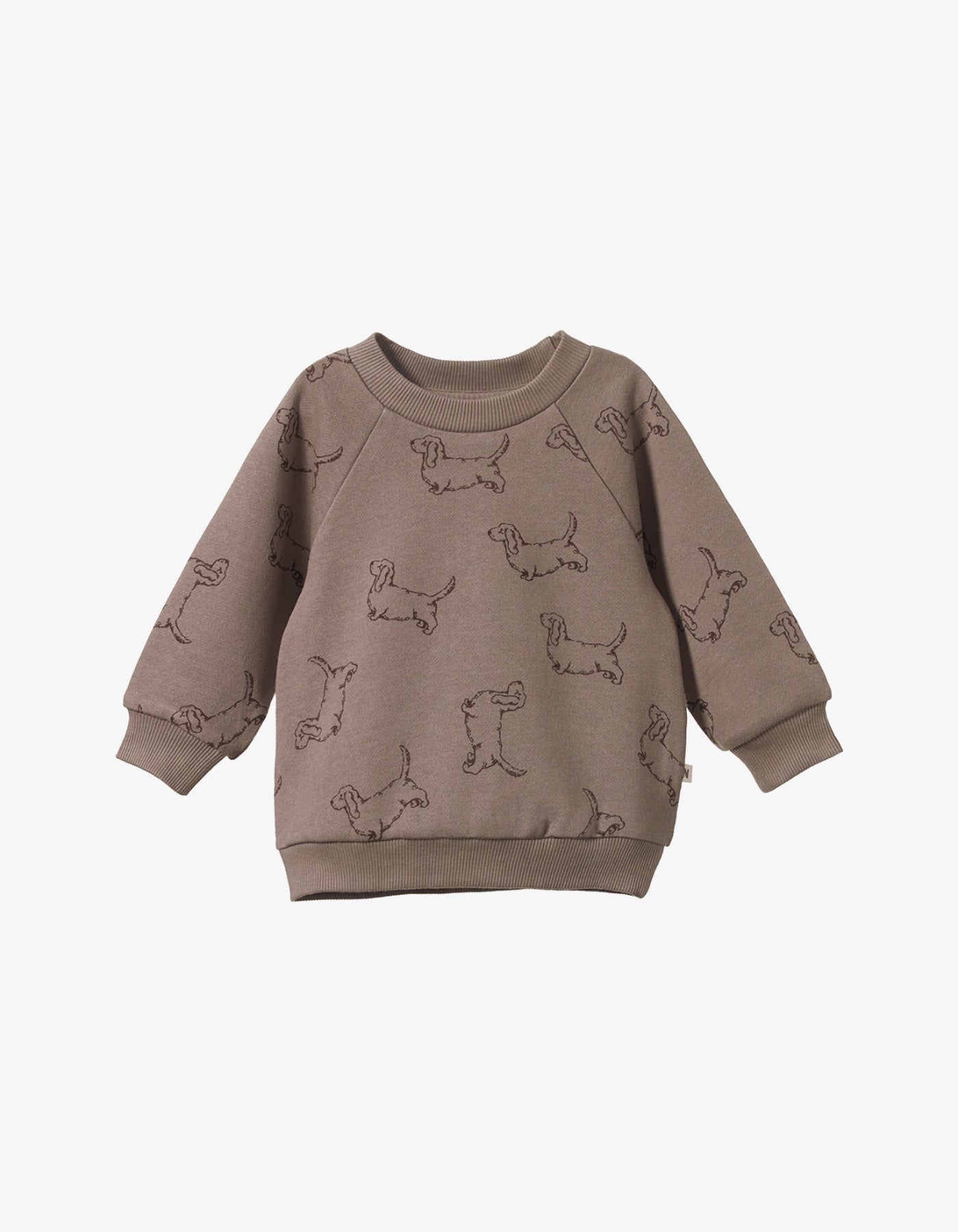 Nature Baby Emerson Sweater Happy Hounds Print