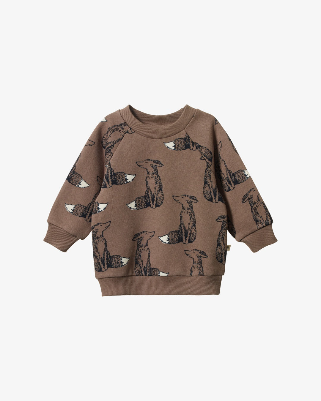 Nature Baby Emerson Sweater Foxy Cub Print