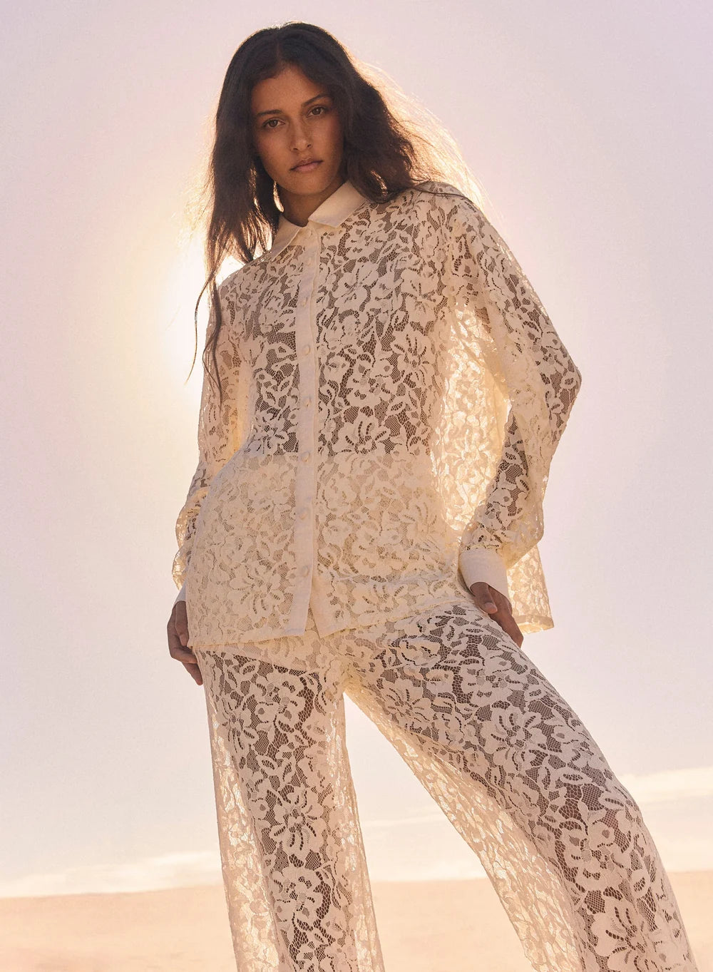 Esmaee Oasis Shirt Ivory