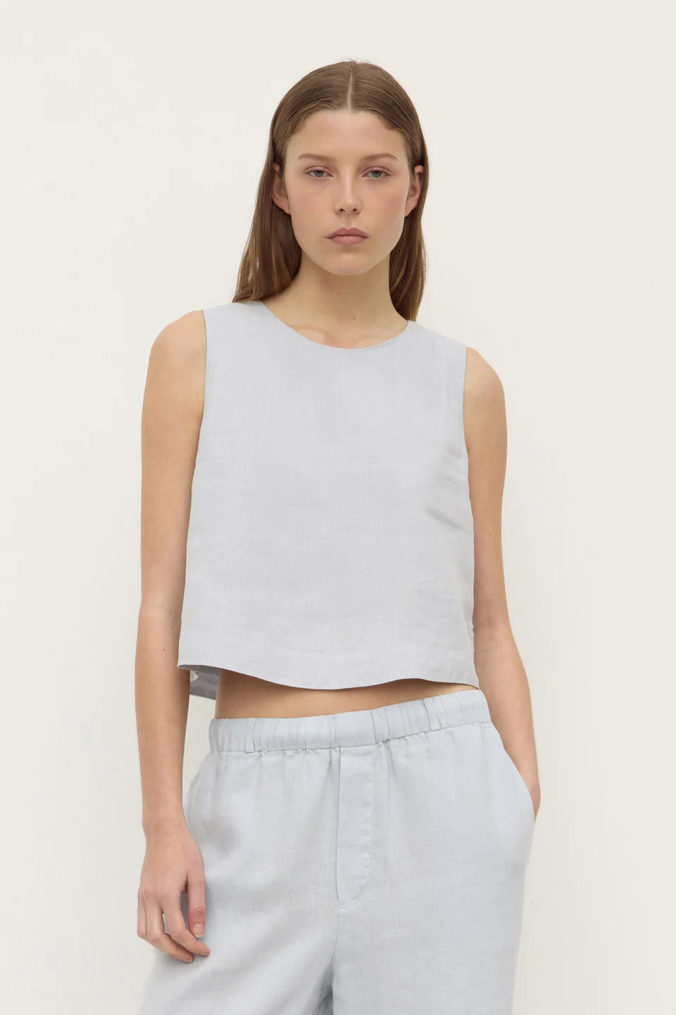 Assembly Label Estelle Linen Top Cloud