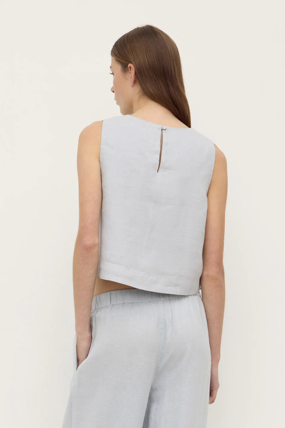 Assembly Label Estelle Linen Top Cloud