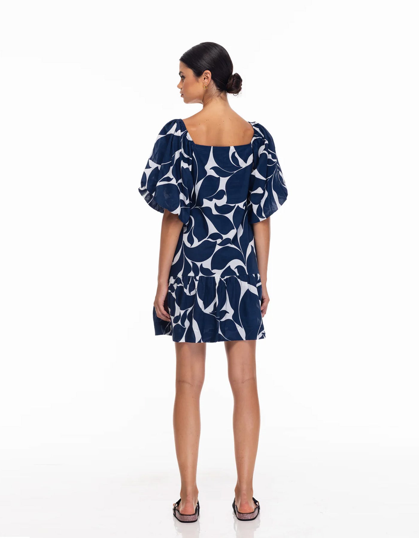 Blak Everest Dress Blue/White Floral