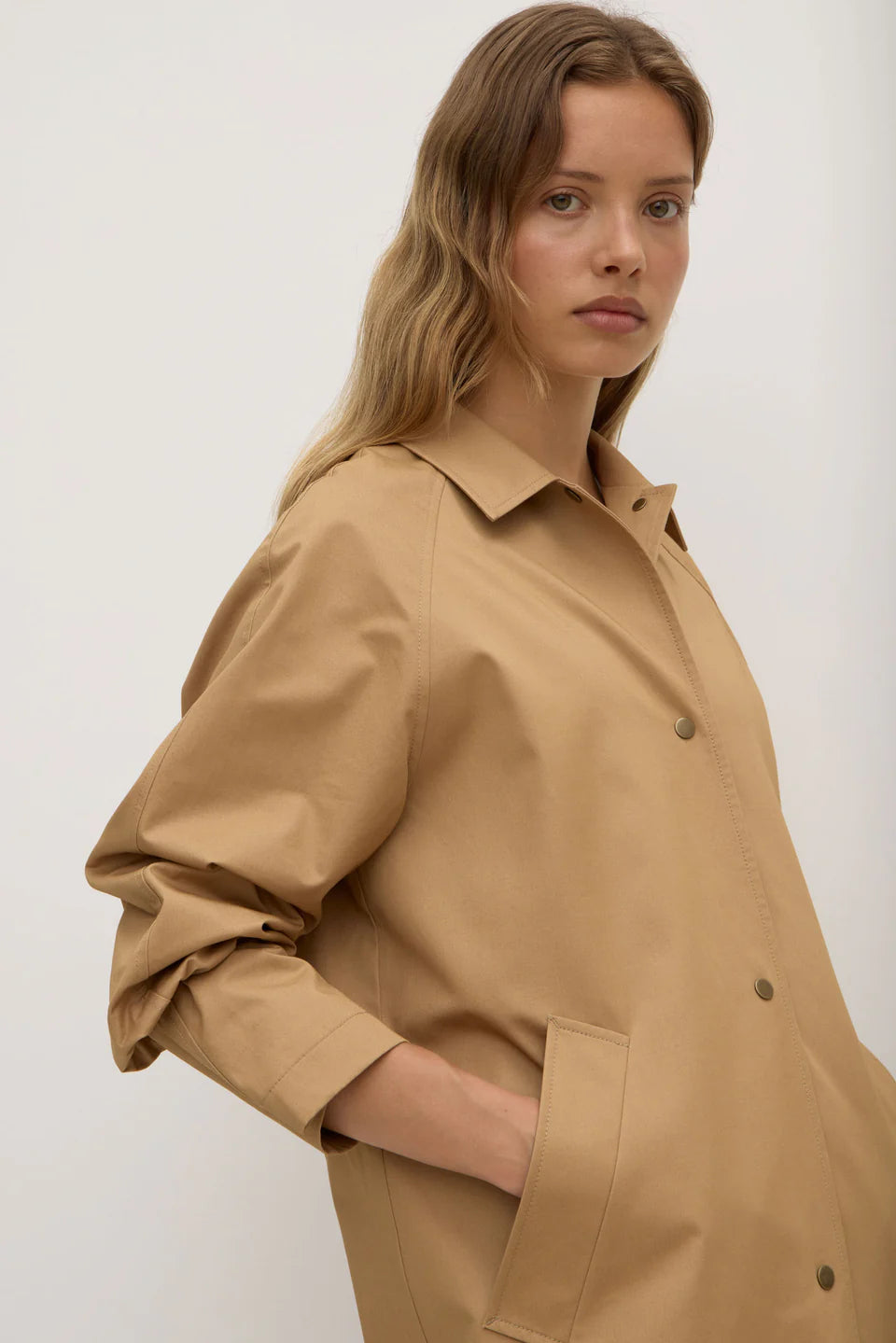 Assembly Label Blair Car Coat Fawn