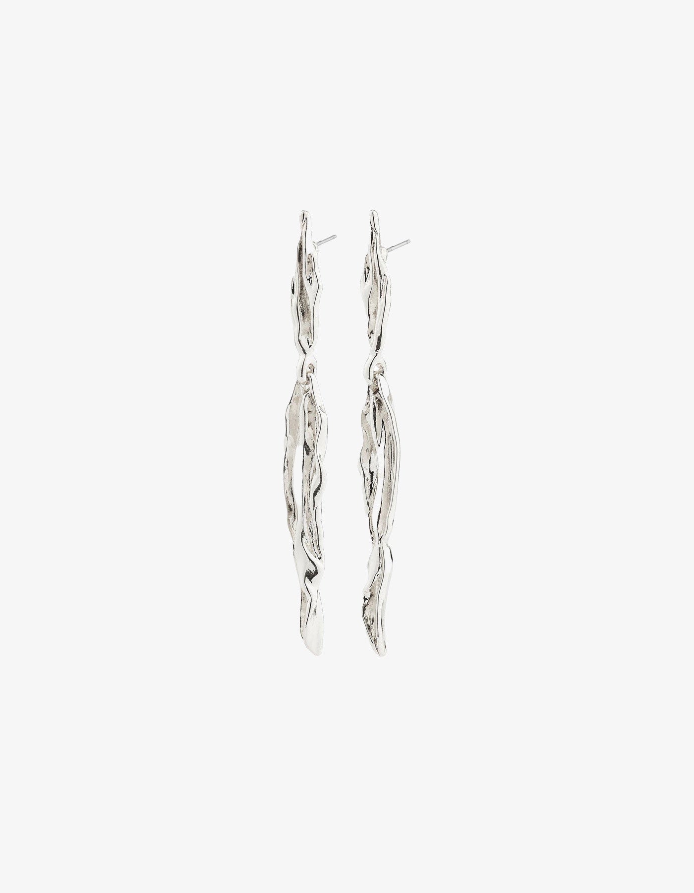 Pilgrim Feel Recycled Earrings - Silver Plated