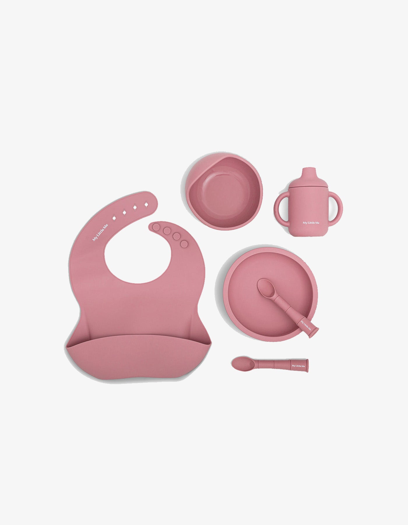 My Little Me First Tableware Set Dusty Rose
