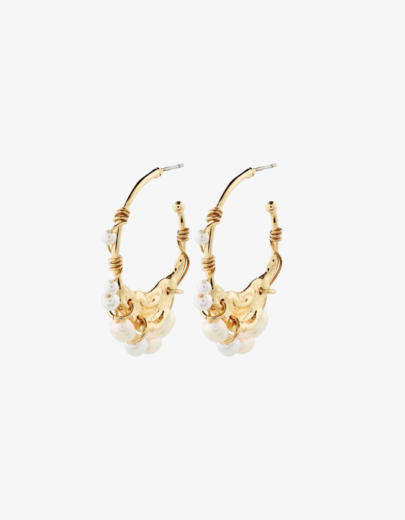 Pilgrim Focus Earrings Gold