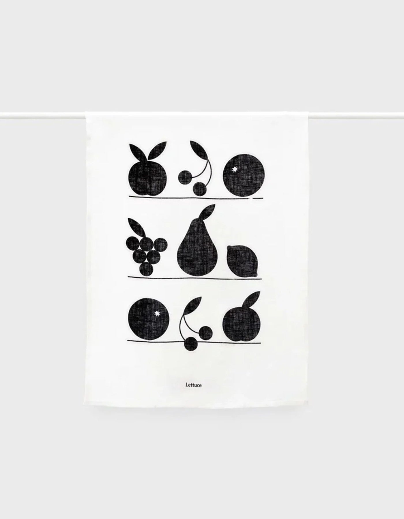 Lettuce Tea Towel Fruit Shelf