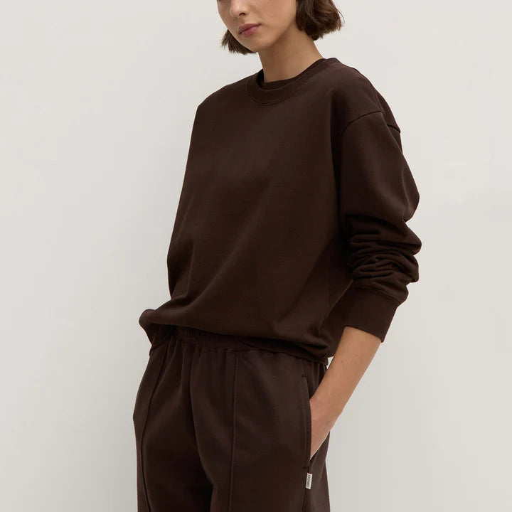 Assembly Label Weekender Fleece Crew Ganache