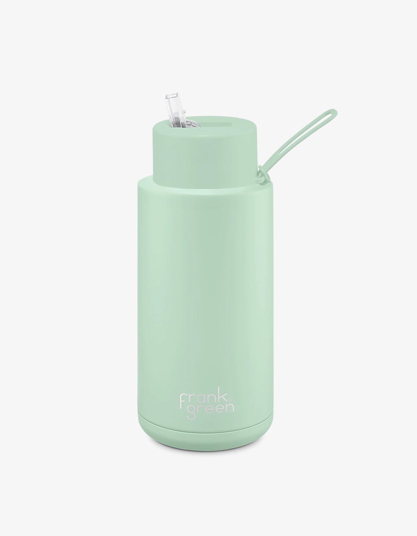 Frank Green 34oz Stainless Steel Ceramic Reusable Bottle Gelato with Straw Lid