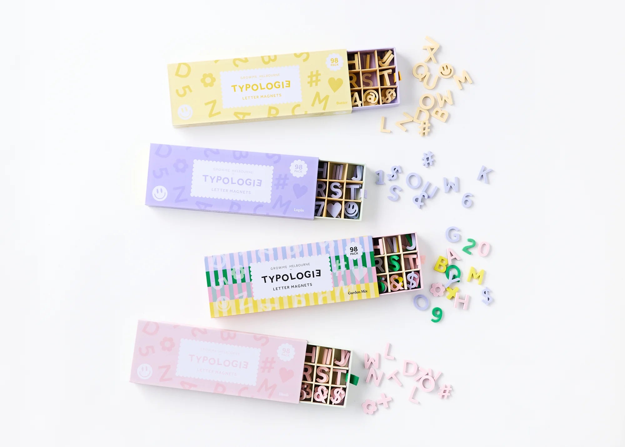 Growme Typologie - Garden Mix Magnets