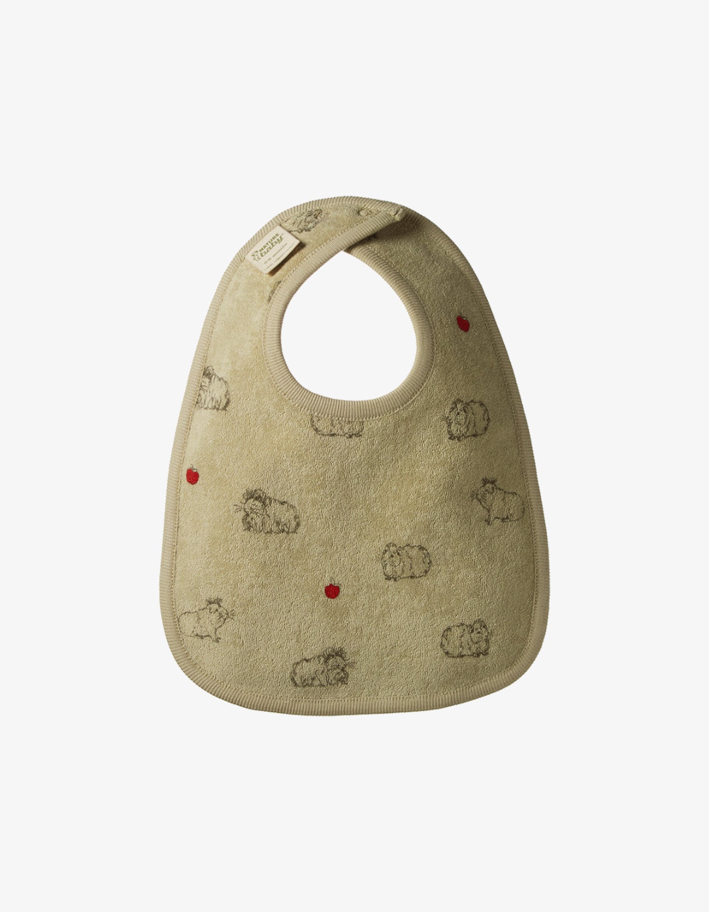 Nature Baby Reversible Bib Guinea Pig Gala Print