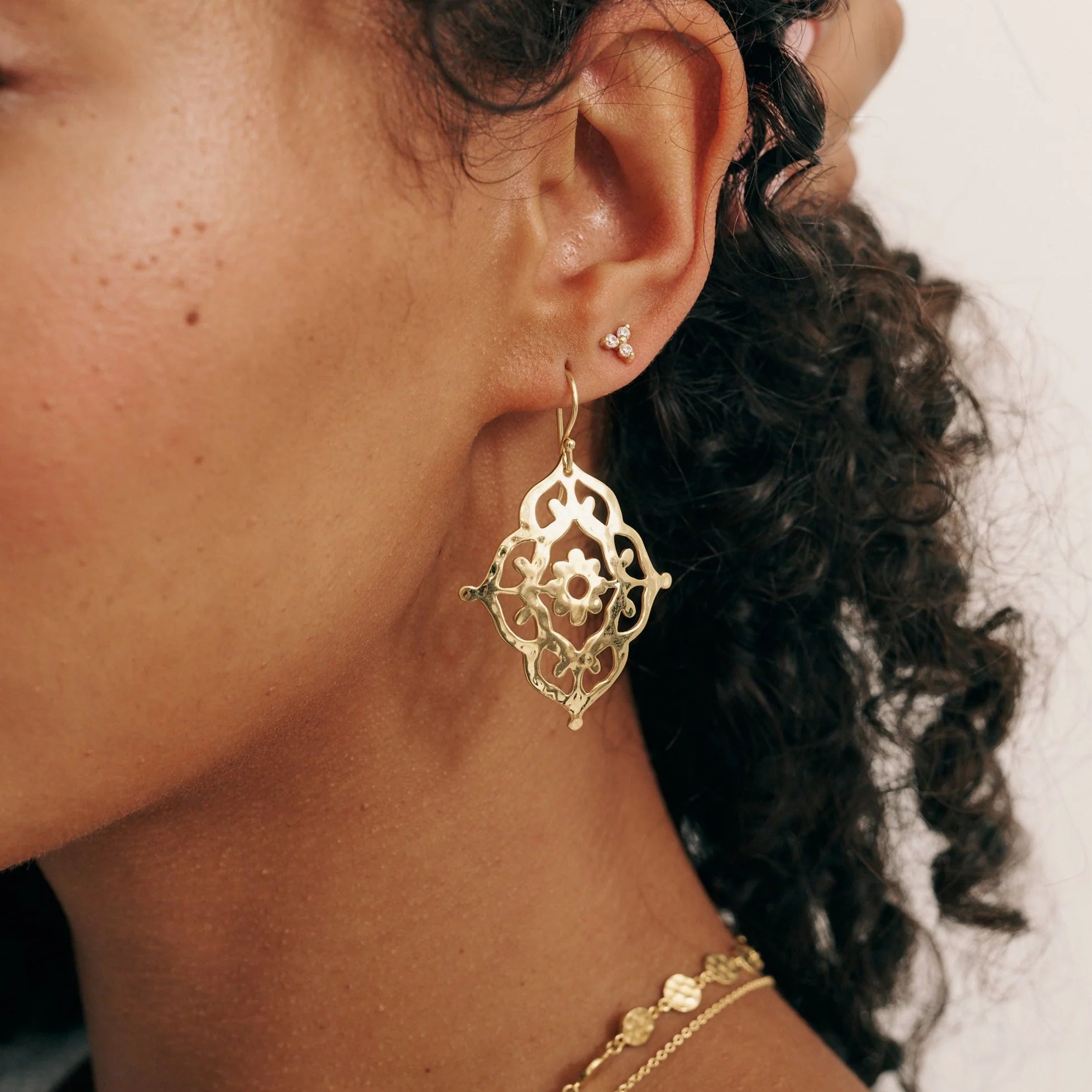 Murkani Gypsy Earrings - Gold