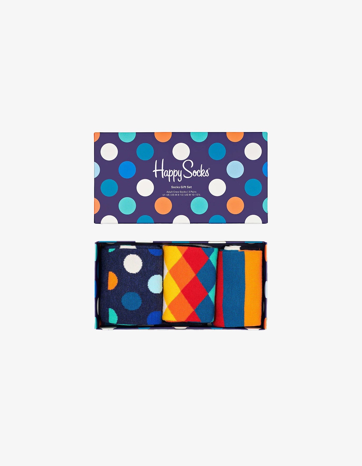 Happy Socks: Gift Set Classic Multi-Colour 3 Pack