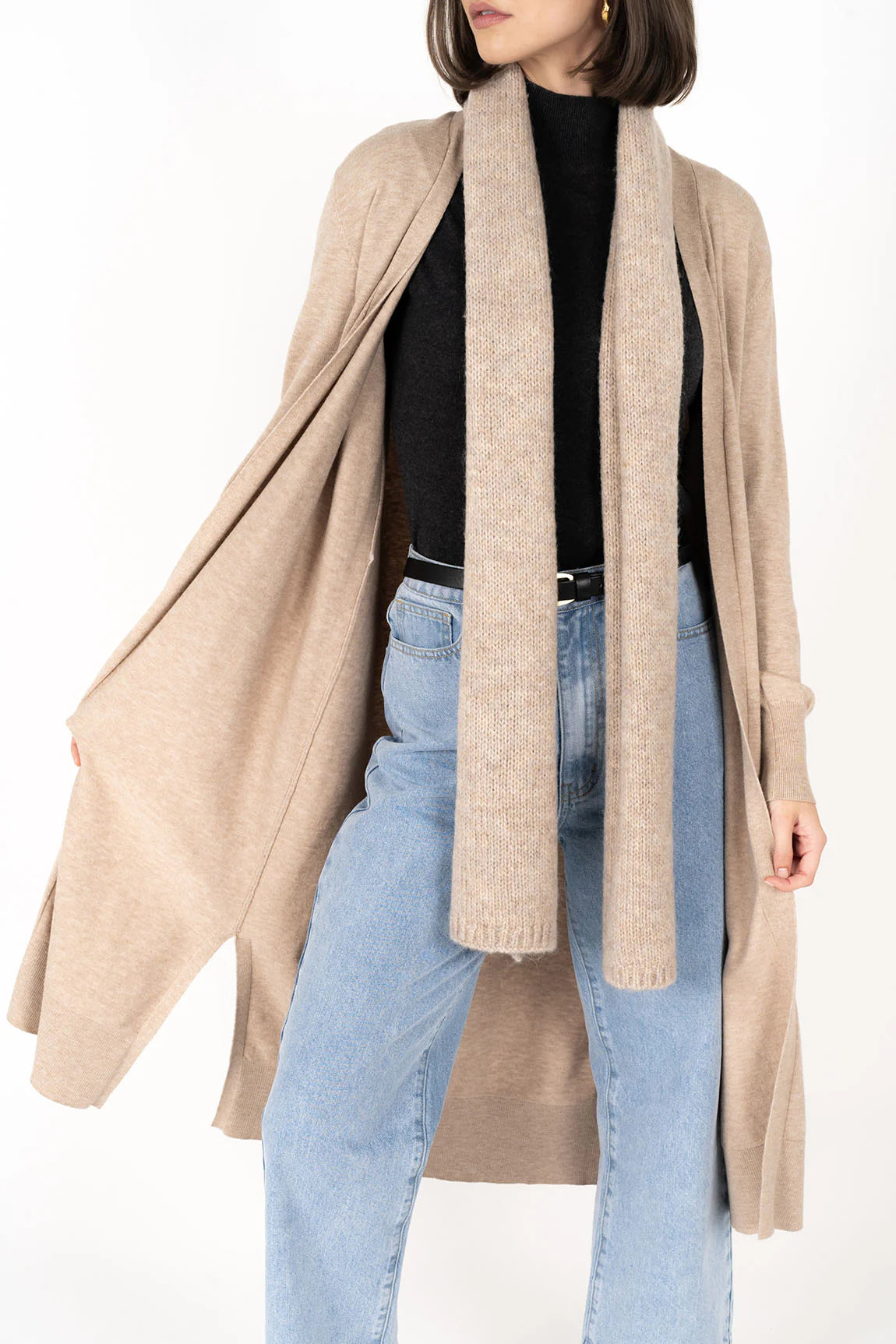 Humidity Fortune Scarf Hazelnut