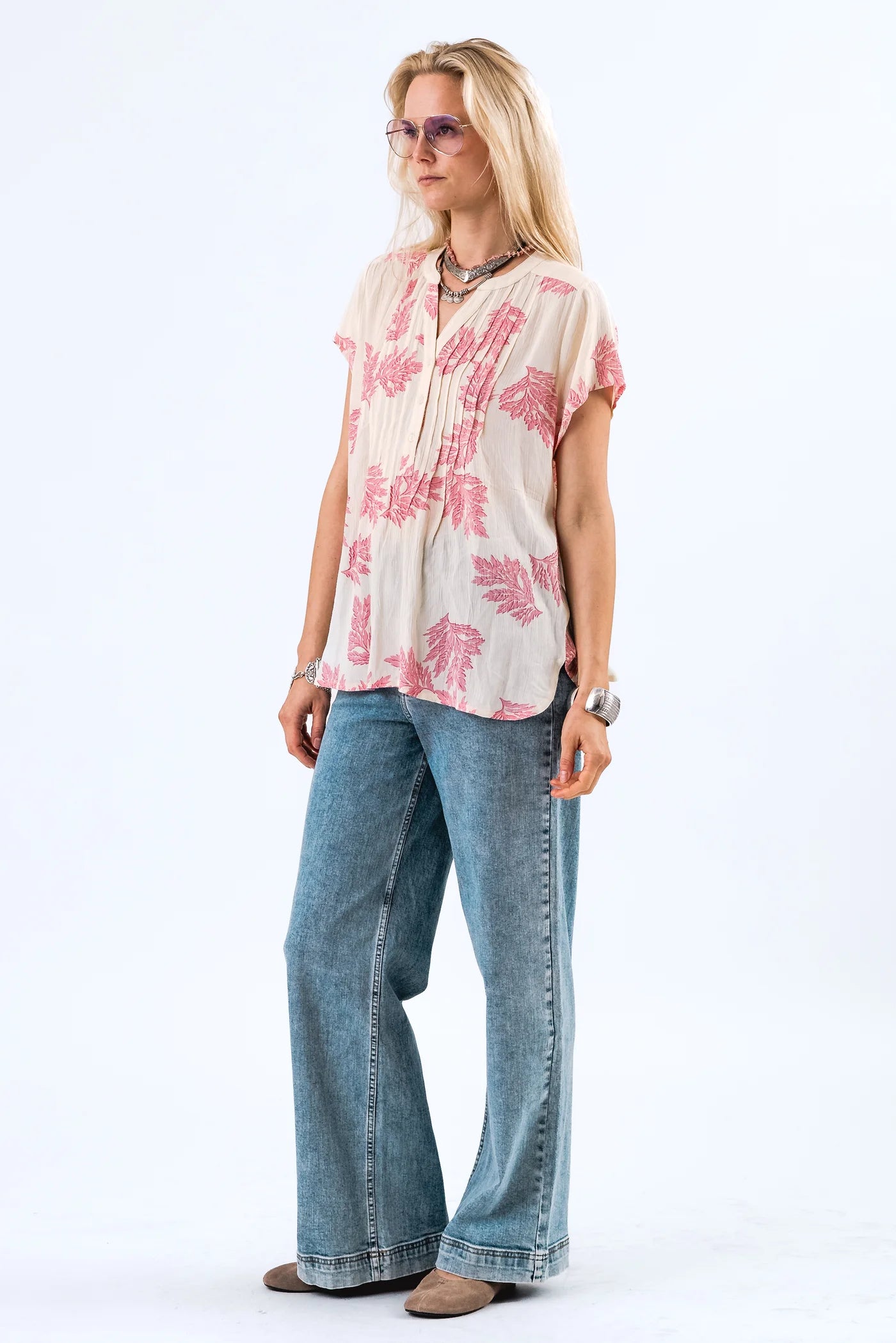 Lollys Laundry HeatherLL Top SS Pink