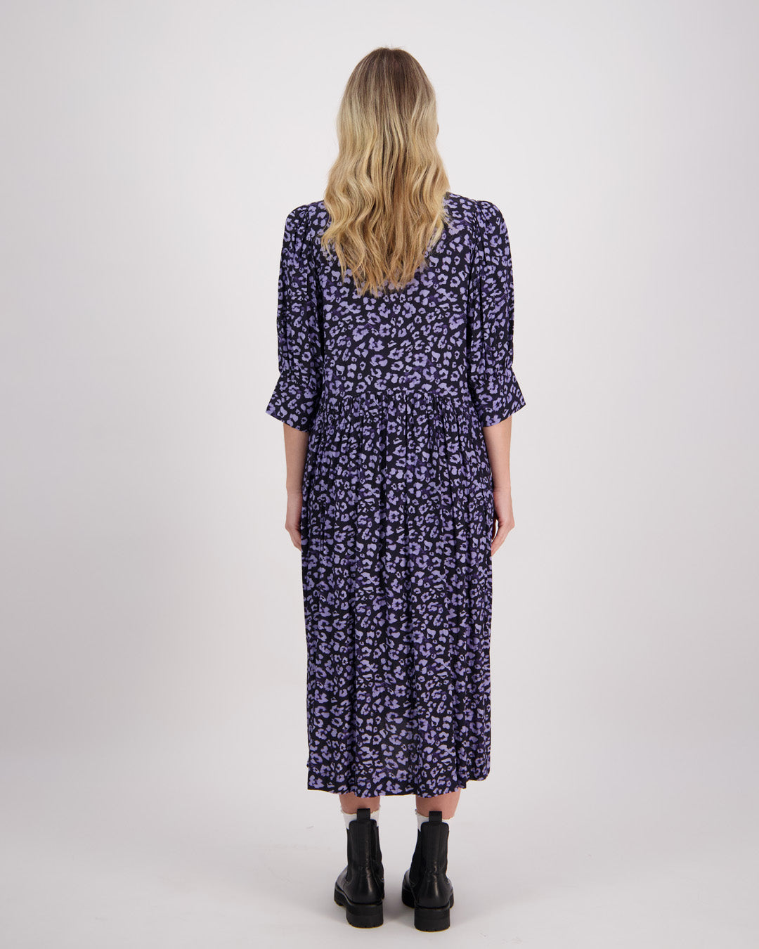 Briarwood Heather Dress Blue Animal