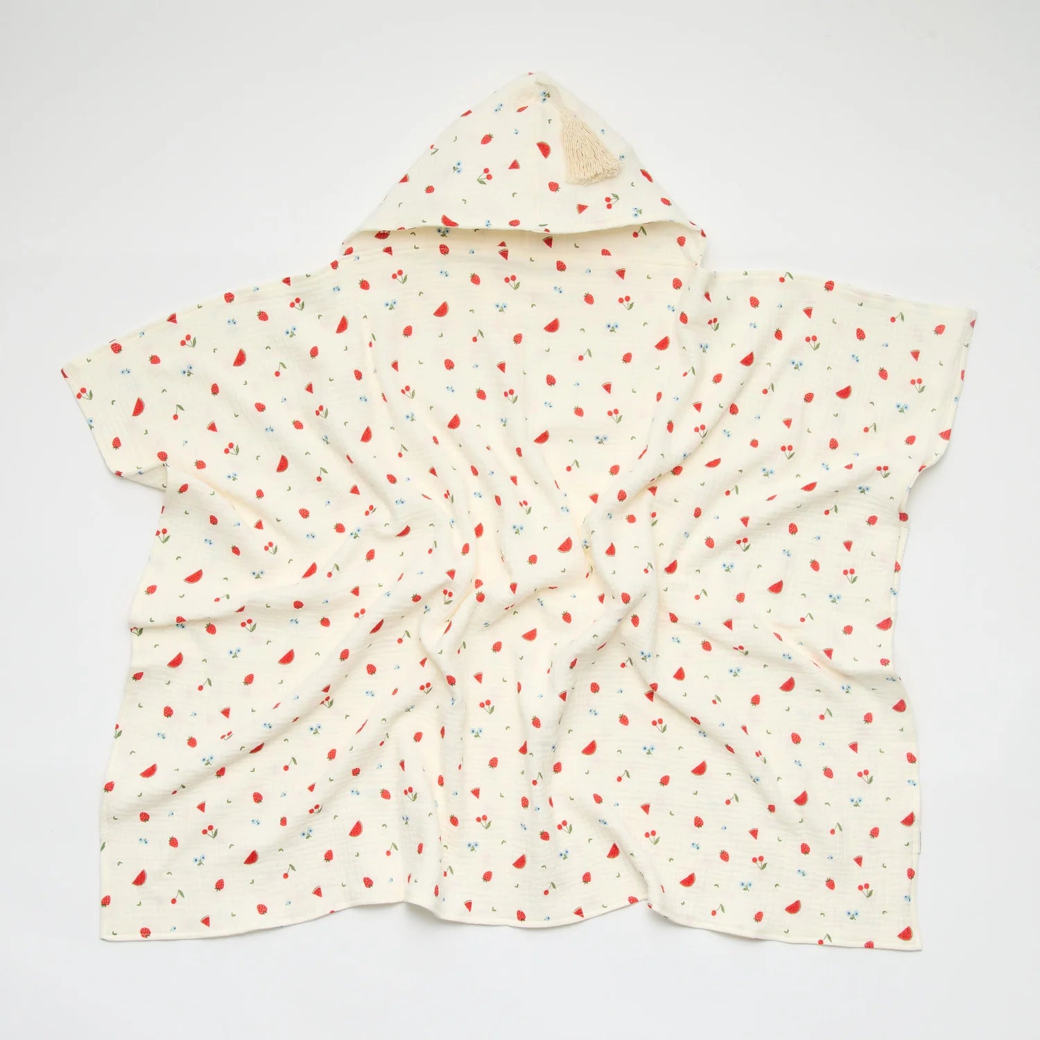 Over the Dandelion Hooded Towel Organic Muslin Sweet Pickings