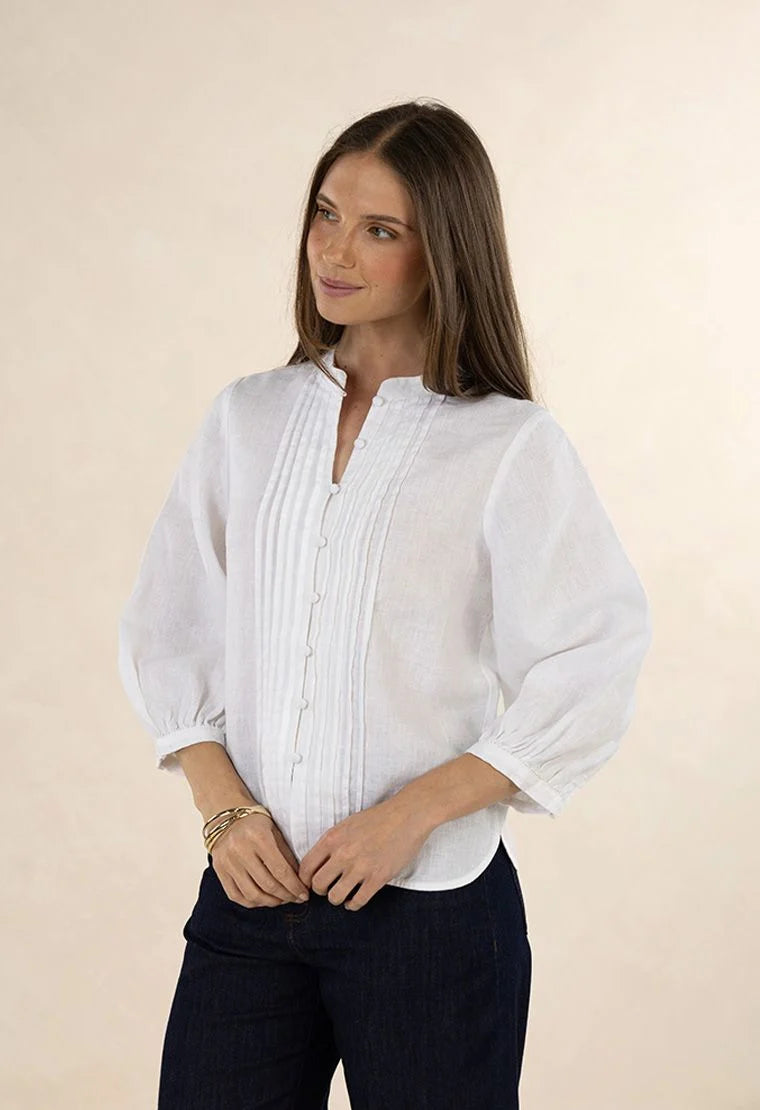 Humidity Hazel Blouse White