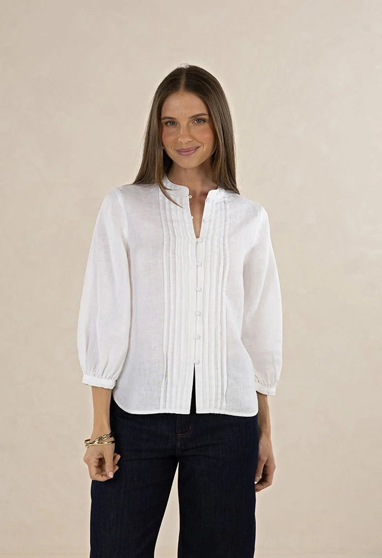 Humidity Hazel Blouse White