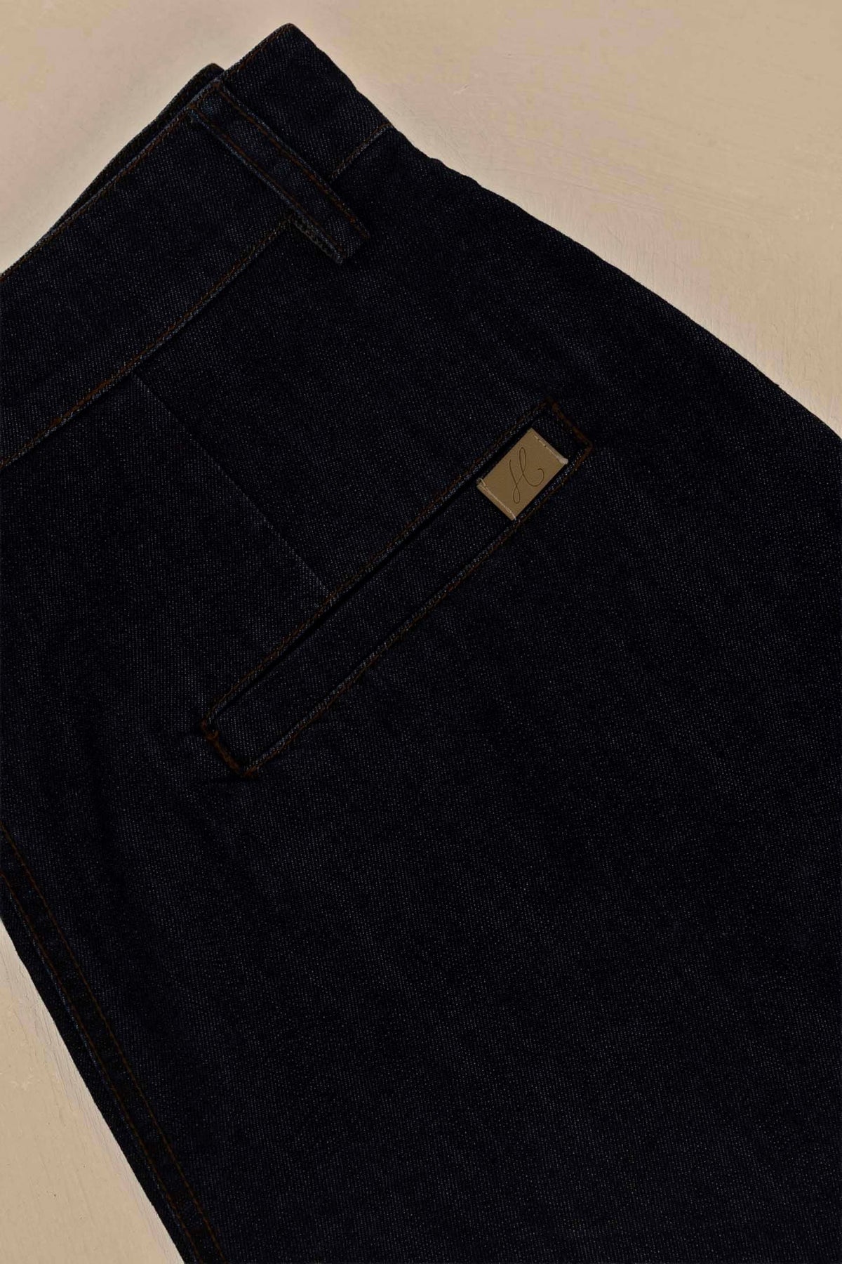 Humidity Ivy Denim Short Dark Blue