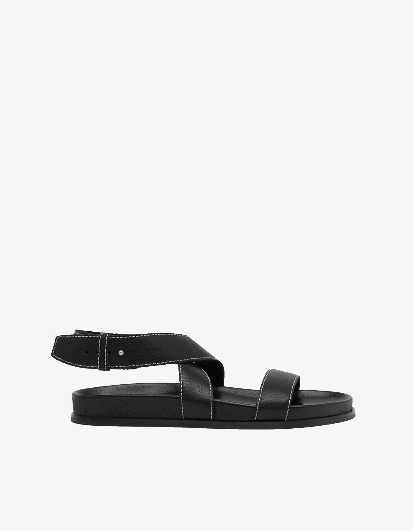 Assembly Label Ivy Leather Sandal Black Ivy Leather Sandal Black