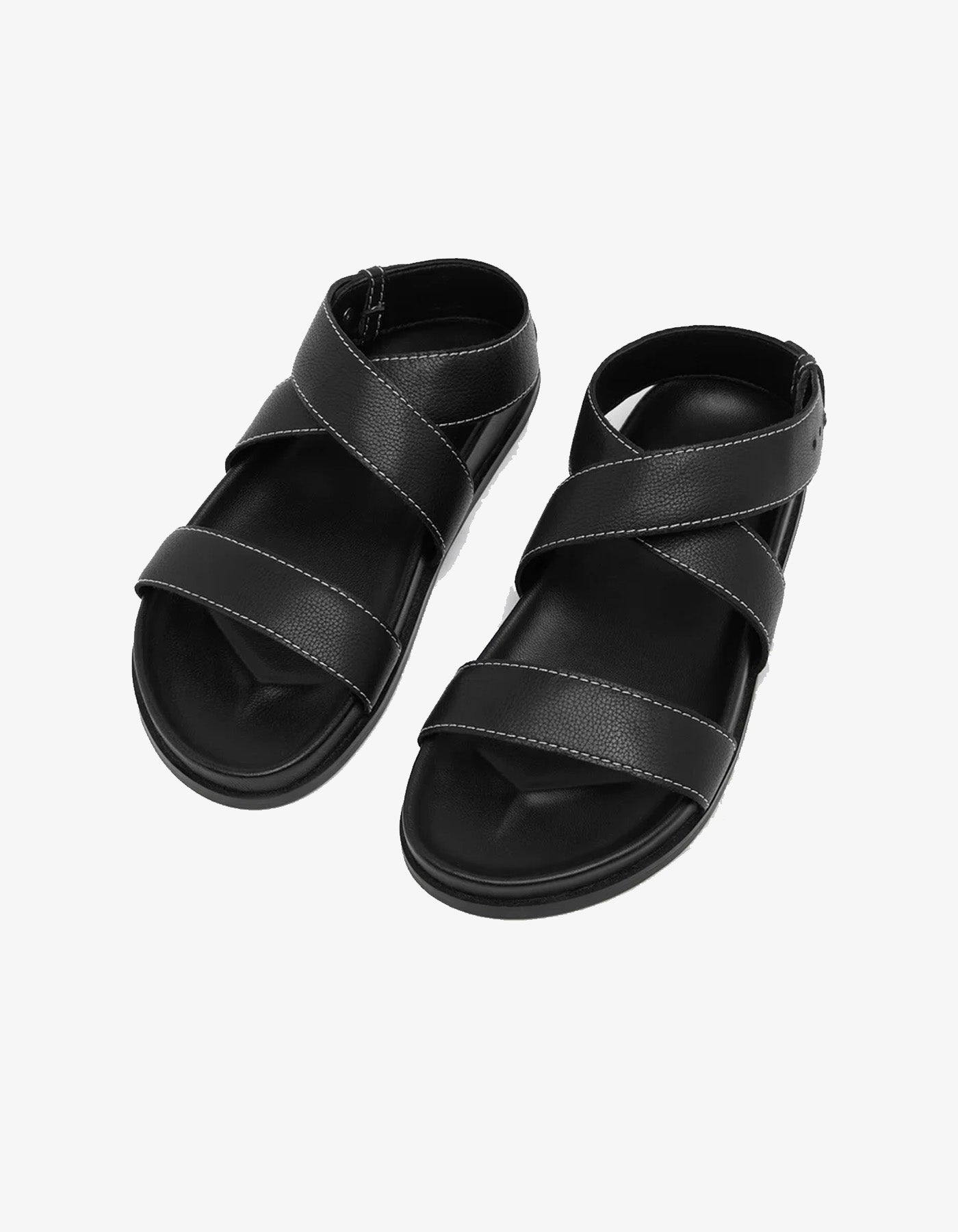 Assembly Label Ivy Leather Sandal Black Ivy Leather Sandal Black