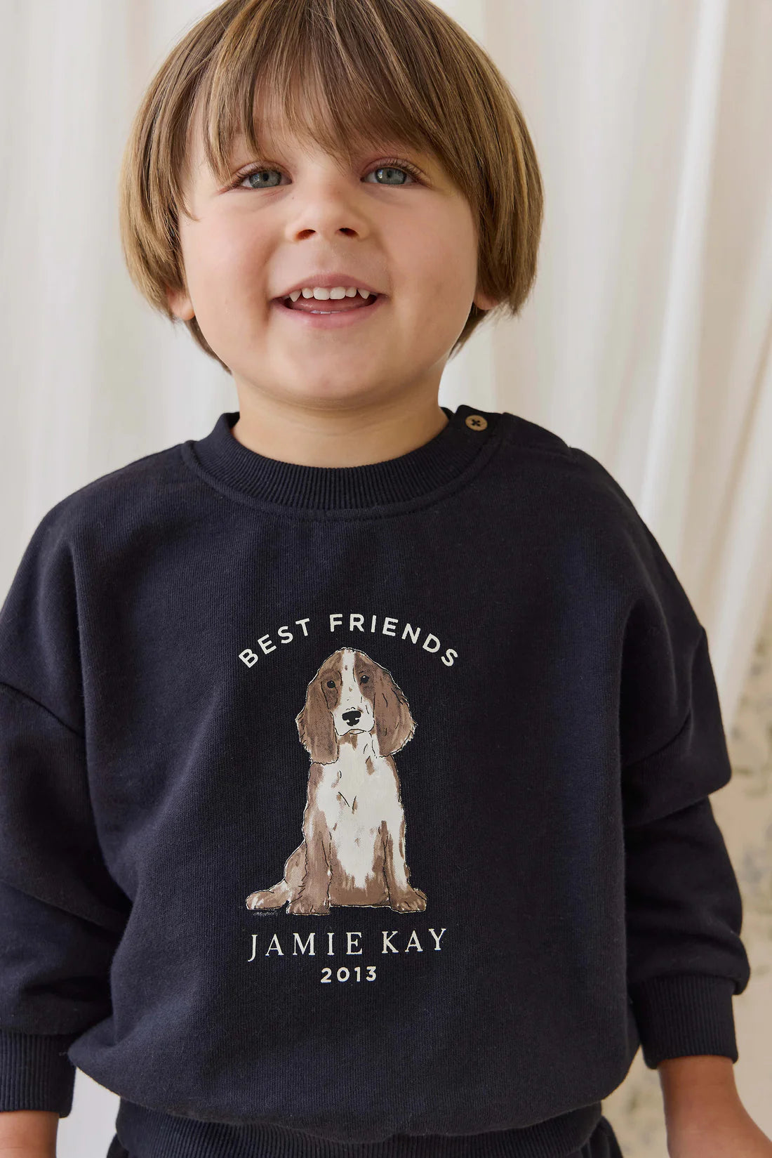Jamie Kay Organic Cotton Nash Sweatshirt - Eclipse Best Friends