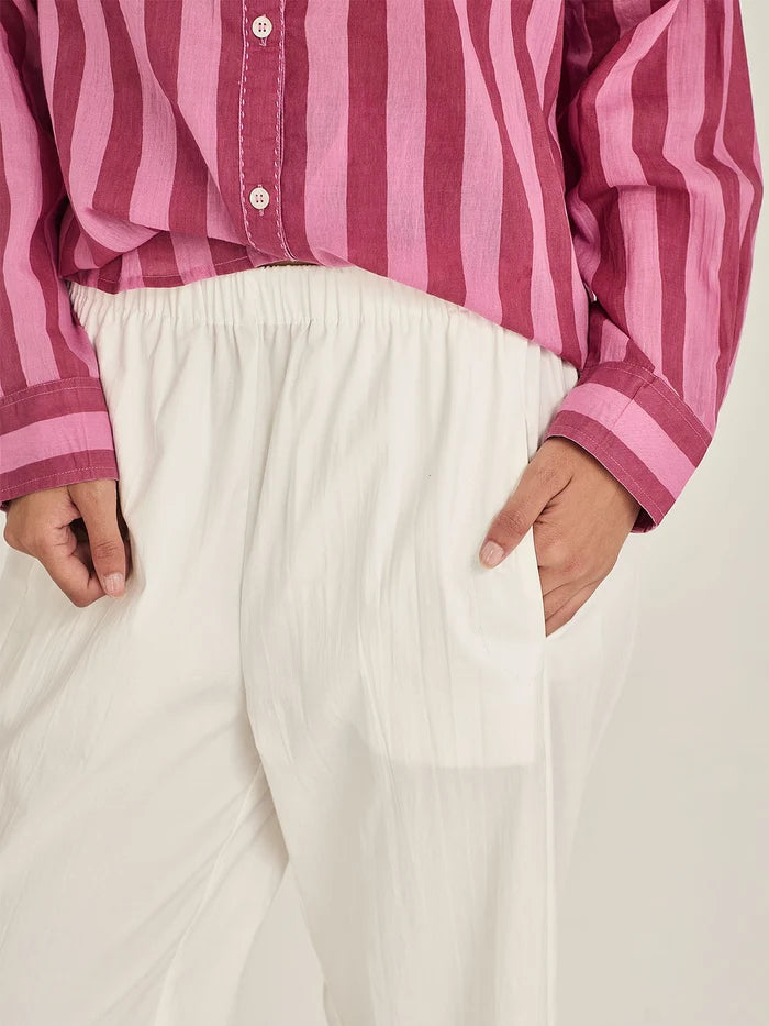 Sills James Pant White