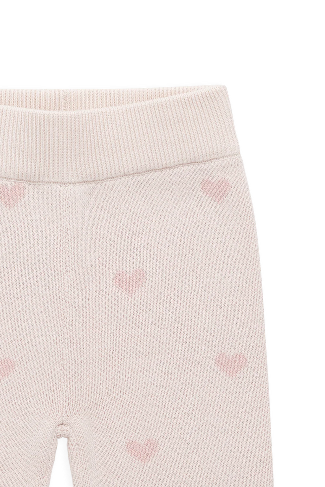 Jamie Kay Kate Legging - Kate Heart Jacquard Cotton Candy